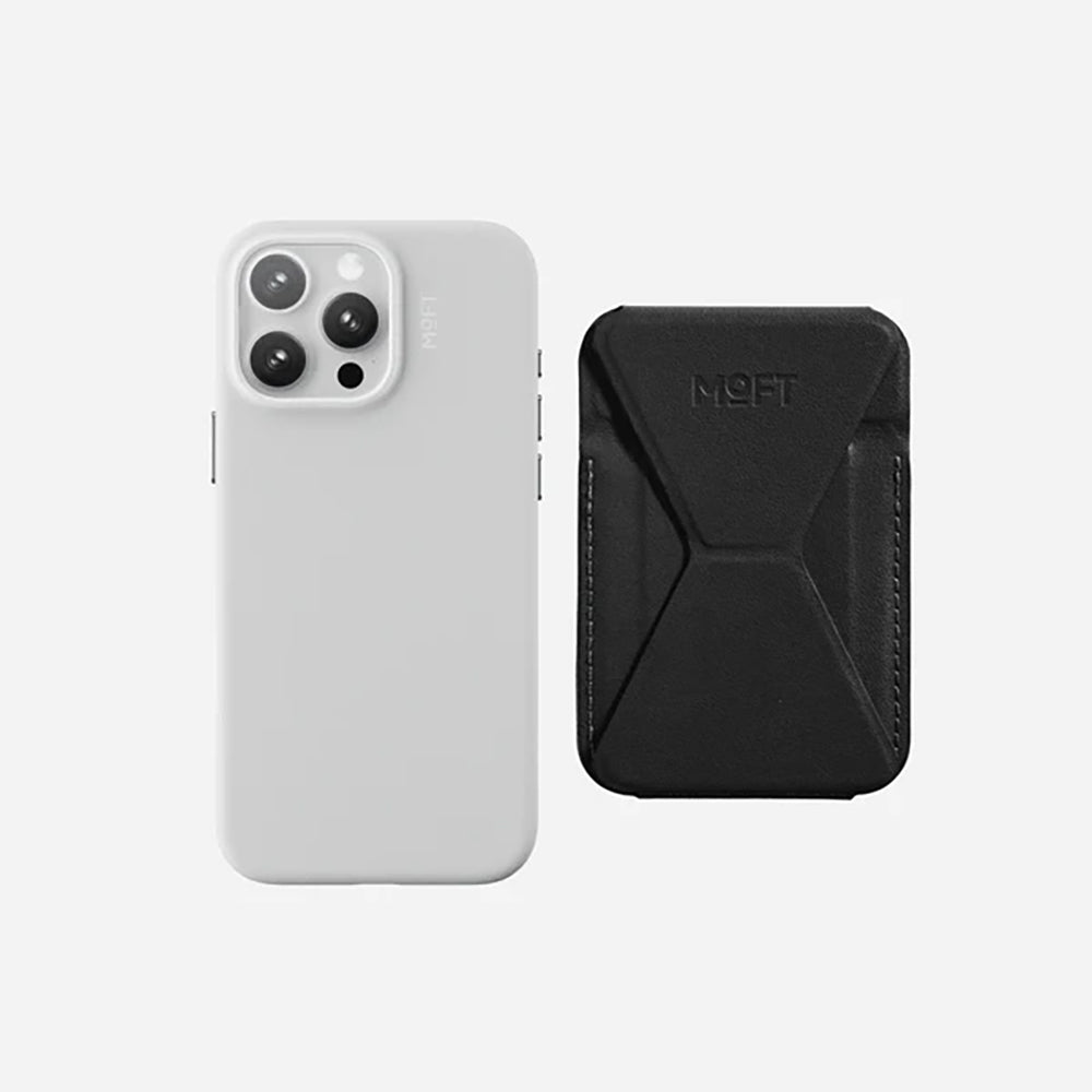 Tarjetero Magnético con Stand Moft MOVAS para iPhone – Negro