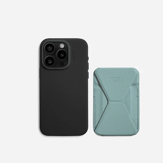 Tarjetero Magnético con Stand Moft MOVAS para iPhone – Seafoam