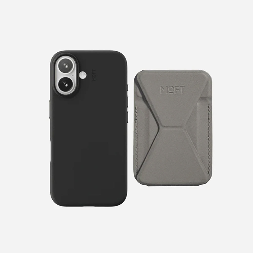 Tarjetero Magnético con Stand Moft MOVAS para iPhone – Taupe