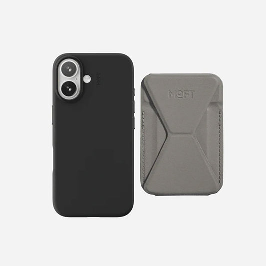 Tarjetero Magnético con Stand Moft MOVAS para iPhone – Taupe
