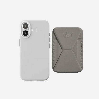 Tarjetero Magnético con Stand Moft MOVAS para iPhone – Taupe