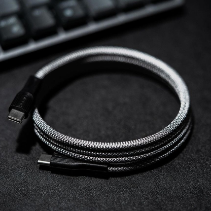 Cable Black/Silver USB-C a Lightning Magtame 1m 27W