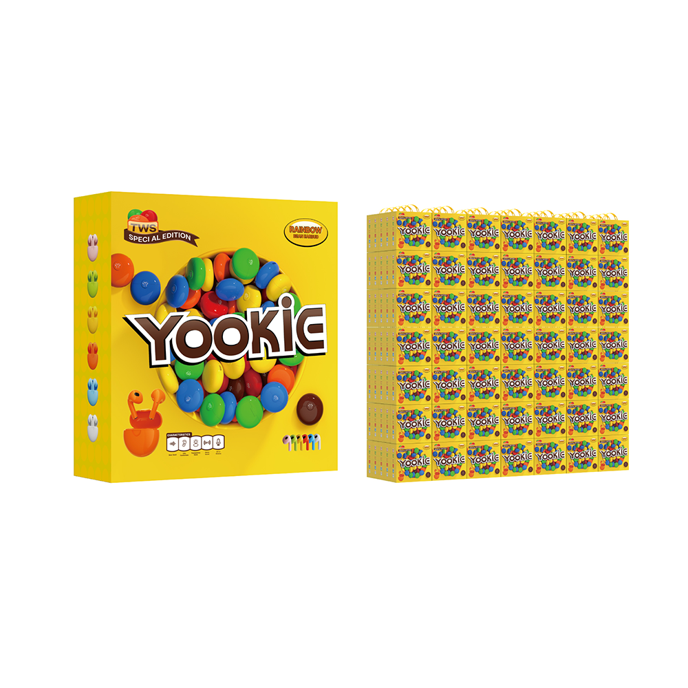 Audífono Yookie Rainbow Bean TWS