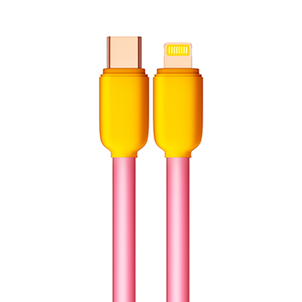 Cable Yookie Strawberry Bar USB-C a Lightning