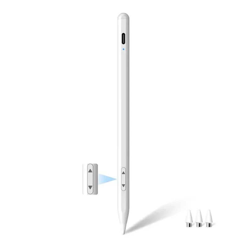 Lápiz Óptico Meko compatible Android y iOS Color Blanco