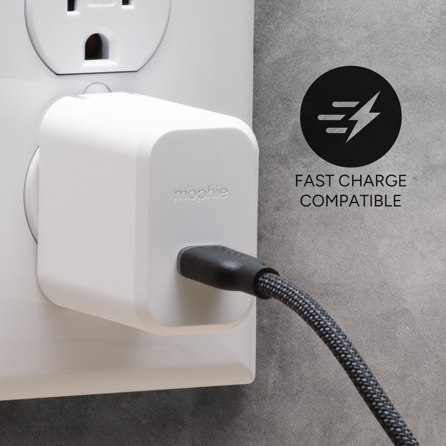 Cable de carga charge stream USB-A a USB-C de 1 metro